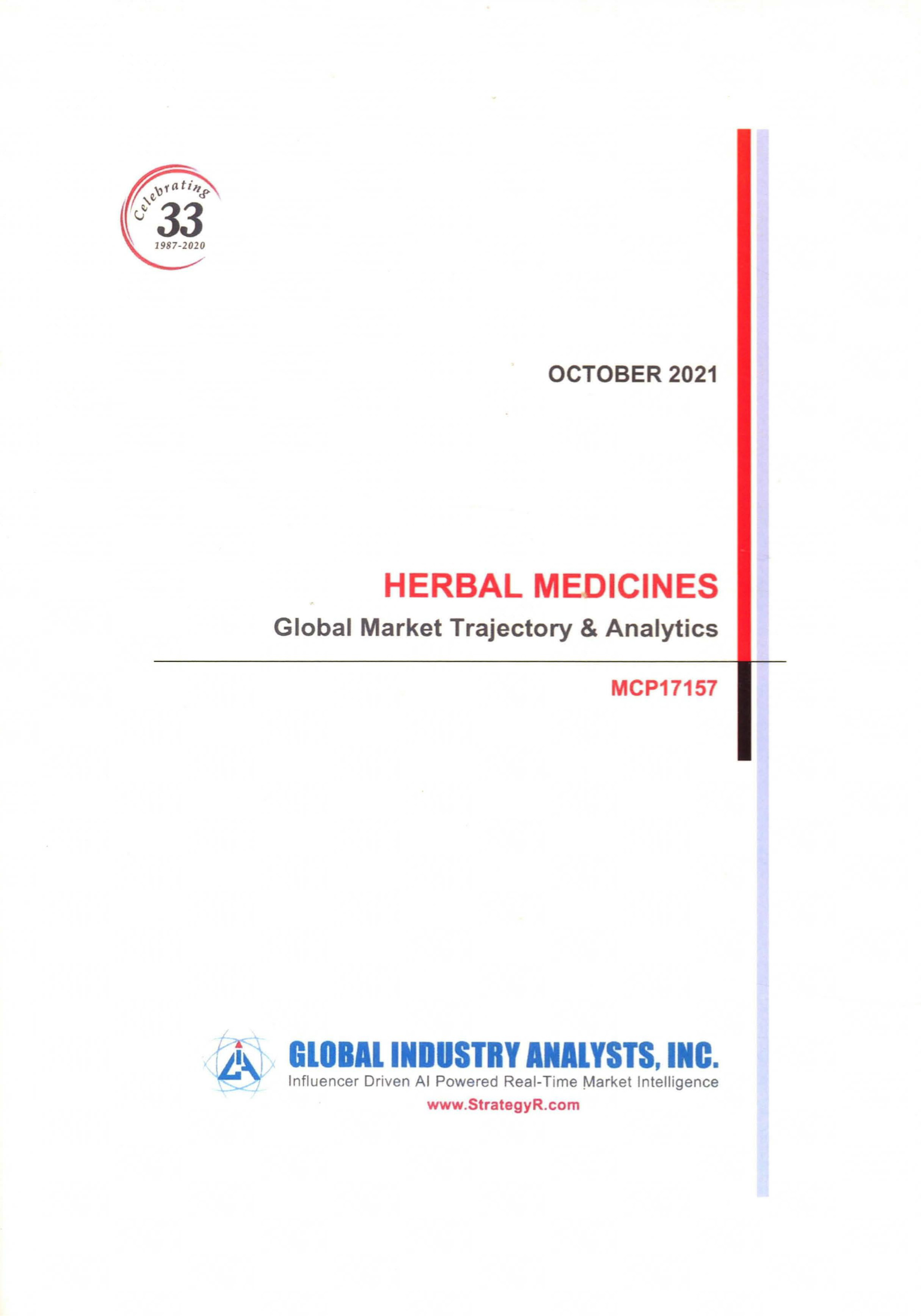HERBAL MEDICINES Global market trajectory analytics 자료 썸네일 이미지